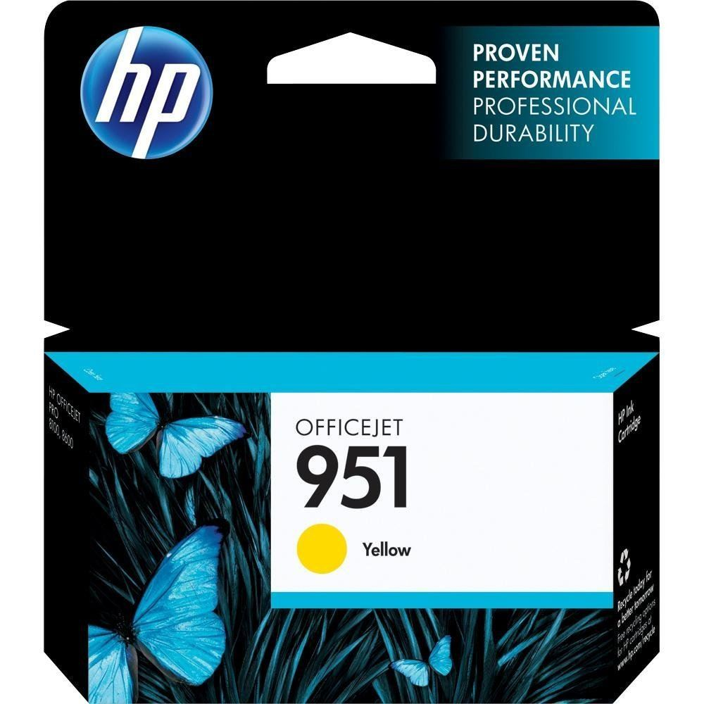 HP 951 Yellow Original Ink Cartridge spremnik s tintom 1 kom Standardni prinos Žuto