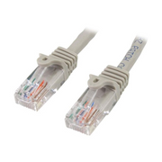 StarTech.com 45PAT15MGR kabel za umrežavanje Sivo 15 m Cat5e U/UTP (UTP)