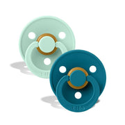 BIBS Colour dude (okrugle) - Nordic Mint/Forest Lake (vel. 1)