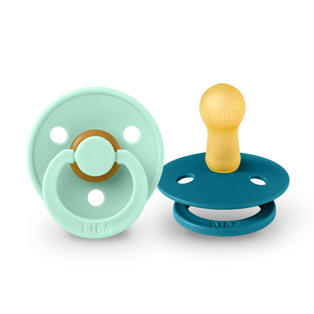 BIBS Colour dude (okrugle) - Nordic Mint/Forest Lake (vel. 1)