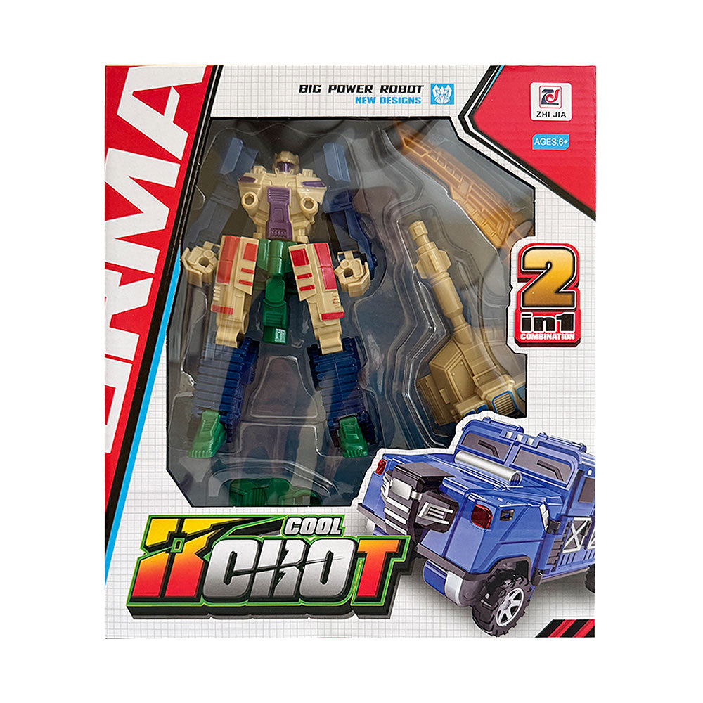 Big Power Transform Robot – 2u1 transformirajući robot Model 02