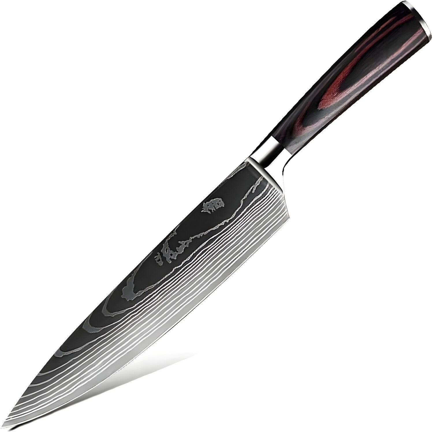 Kuhinjski nož BL-38111 - Chef / Crna / Smeđa KP38111