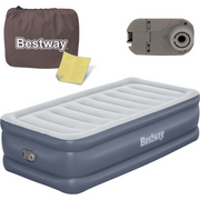 Bestway 6713G / 23 zračni madrac Jednostruki madrac Sivo, Bijelo Uniseks