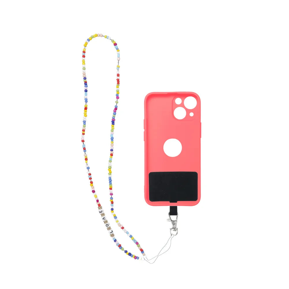 PIXIE privjesak za telefon / dužina konopa 68cm (34cm u omčici) / oko vrata - perle