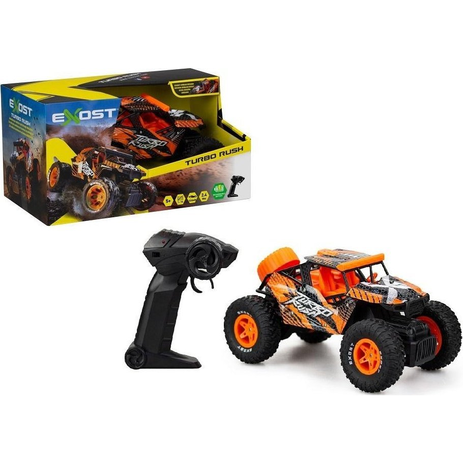 Exost RC Turbo Rush 1:16 Maketa na daljinsko upravljanje Monster kamioni Električni motor