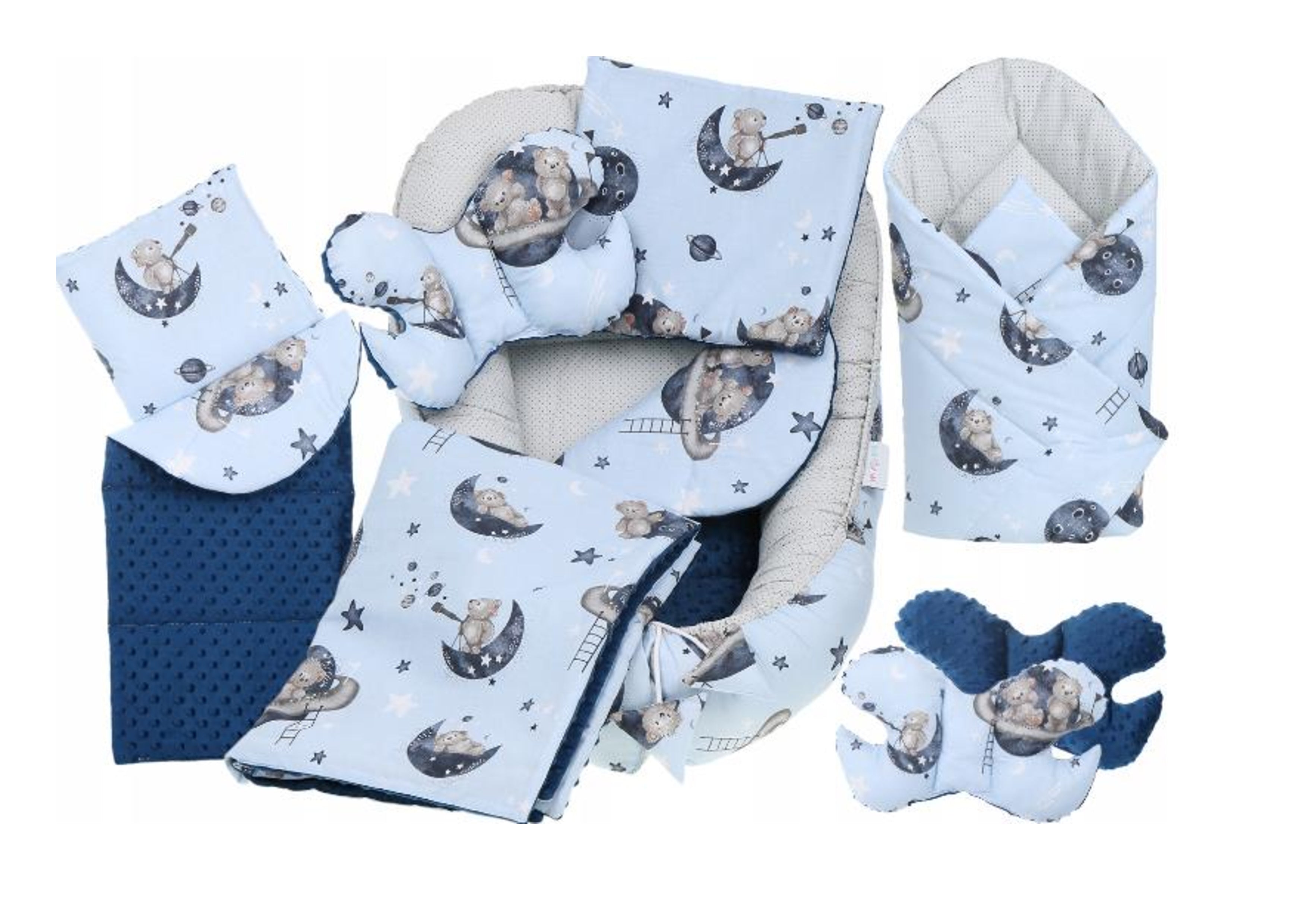 Babymam 7 az 1-ben baba fészek
