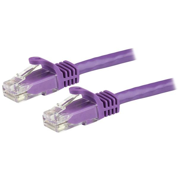 StarTech.com N6PATC1MPL kabel za umrežavanje Ljubičasto 1 m Cat6 U/UTP (UTP)