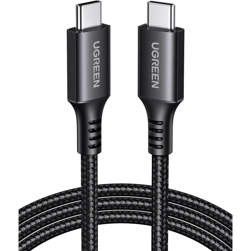 UGREEN US567 USB-C na USB-C kabel 60W 3A 1m sivi