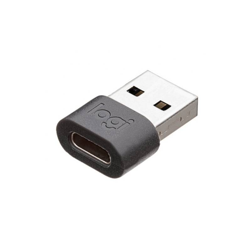 Logitech 989-000982 adapter za promjenu tipa priključka kabela USB C USB A Grafit