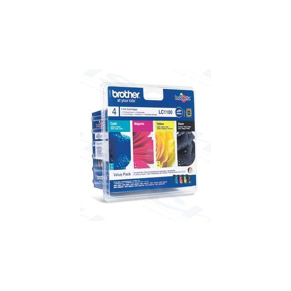 Brother LC1100VALBP spremnik s tintom 4 kom Original Crno, Plavo, Magenta, Žuto