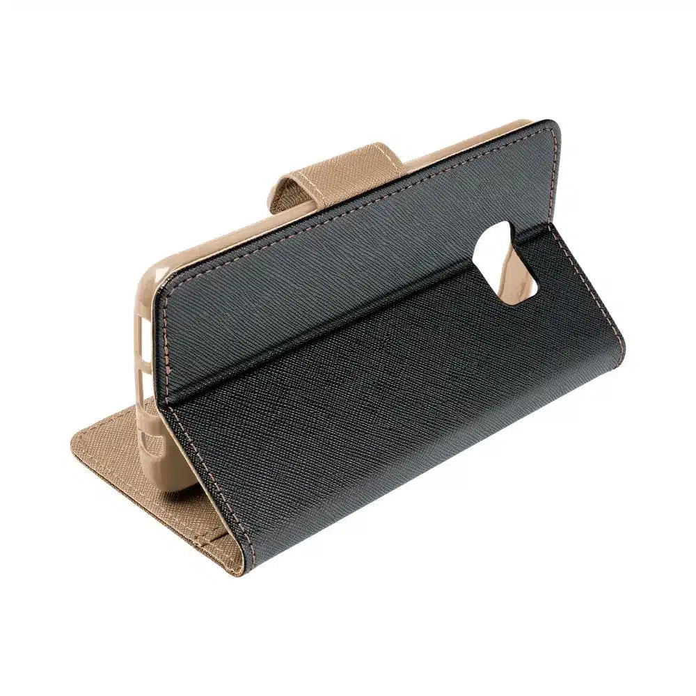 Fancy Book futrola za XIAOMI Redmi 13c / POCO C65 crna / zlatna