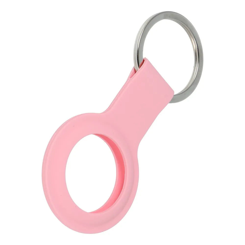SILIKON tartó AIRTAG / FORCELL F-TAG rózsaszín