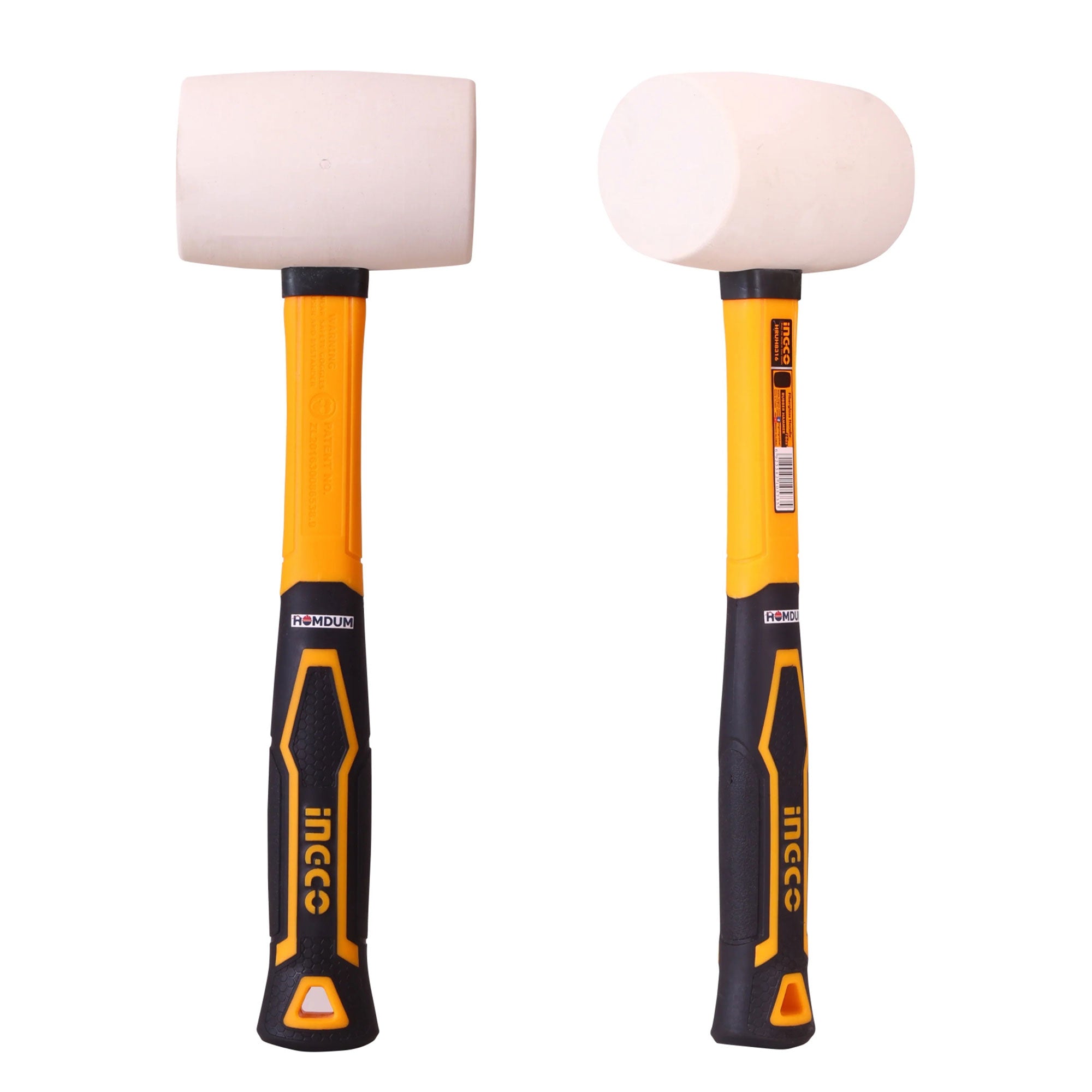 Čekić gumeni natural 16oz/450g - HRUH8316 INGCO