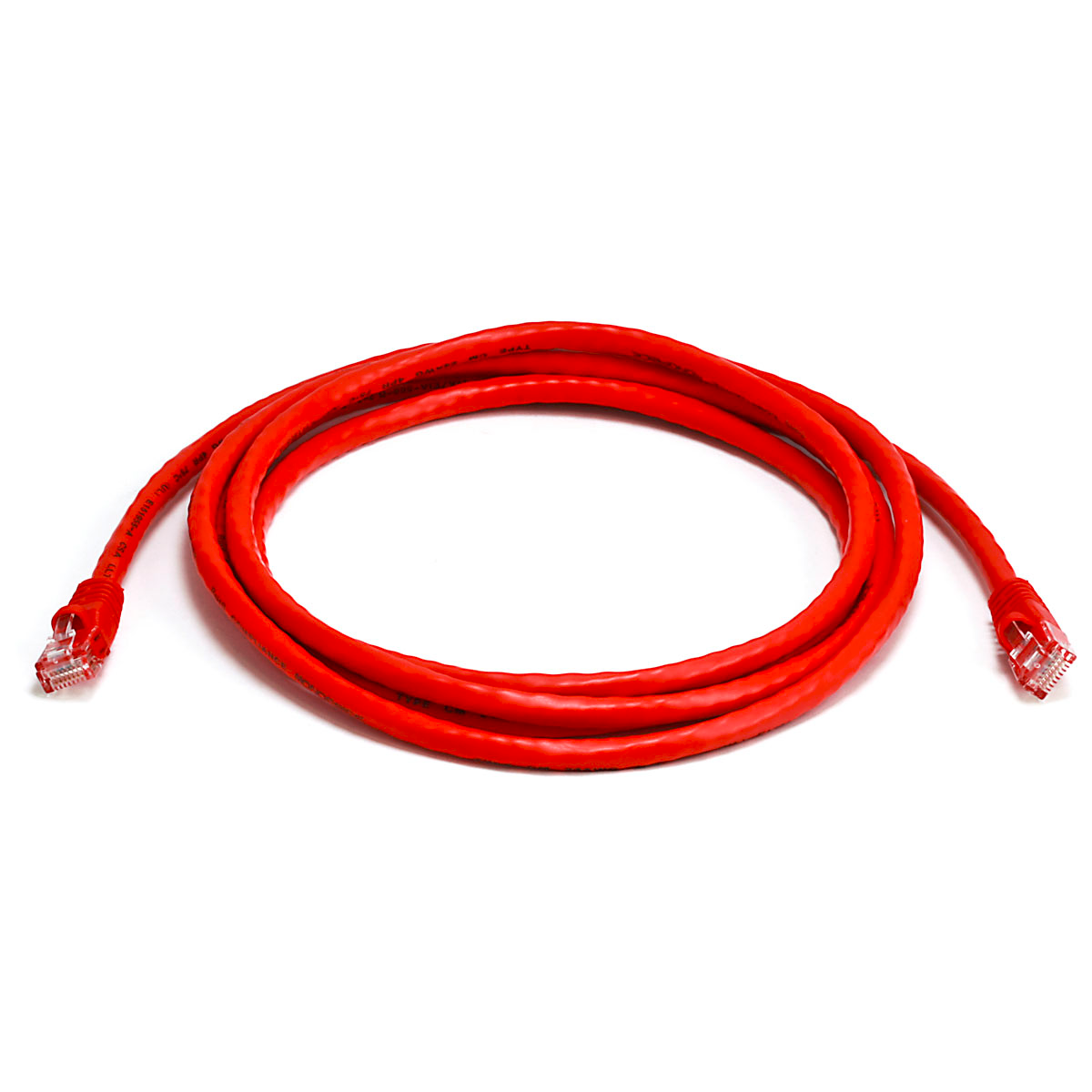 StarTech.com 45PAT50CMRD kabel za umrežavanje Crveno 0,5 m Cat5e U/UTP (UTP)