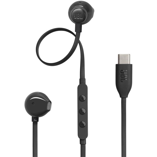JBL Tune 305C Slušalice Žičano U uhu Pozivi/glazba USB Tip-C Crno