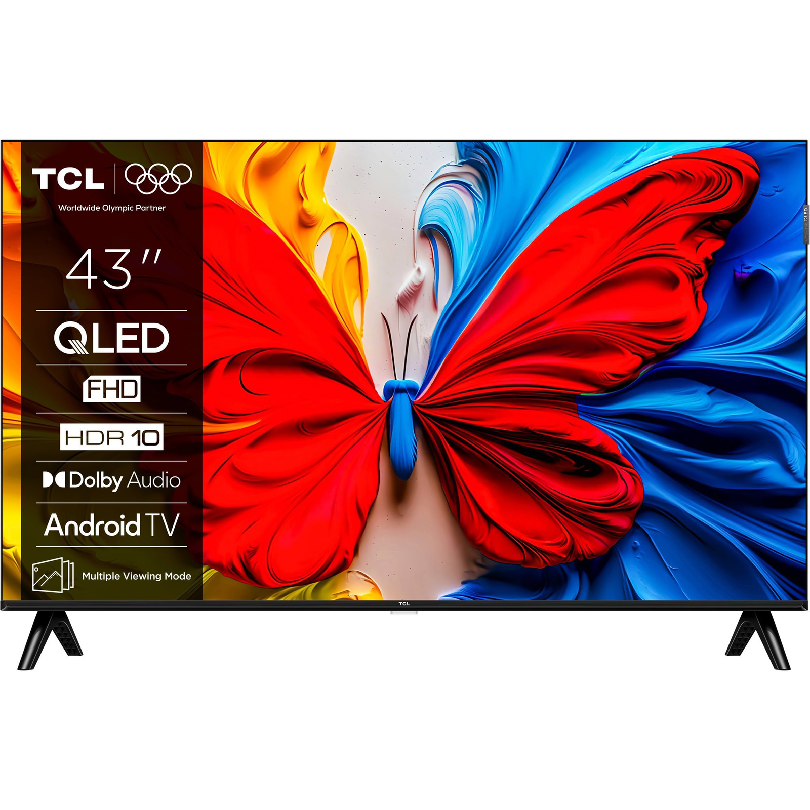 TCL 43S5K LED televizor 109,2 cm (43") Full HD Pametni televizor Wi-Fi Crno