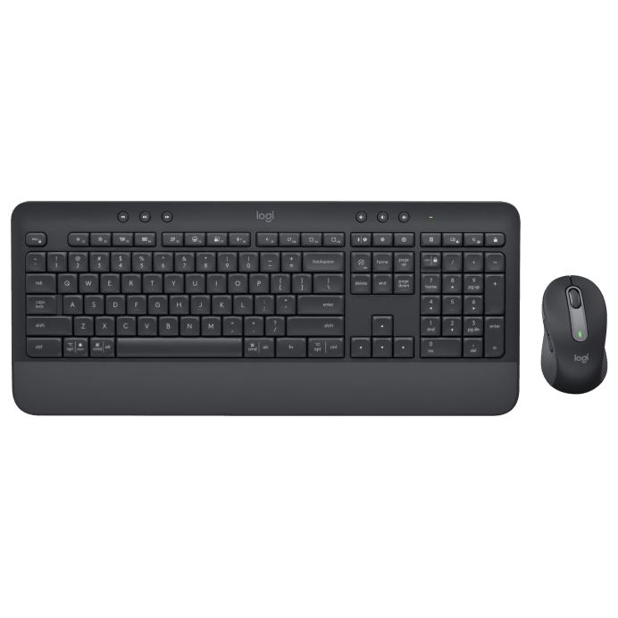 Logitech Signature MK650 Combo For Business tipkovnica Miš priložen Bluetooth QWERTZ Njemački Grafit