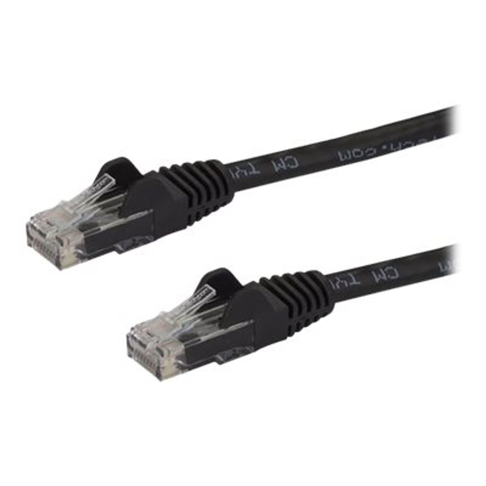 StarTech.com N6PATC2MBK kabel za umrežavanje Crno 2 m Cat6 U/UTP (UTP)