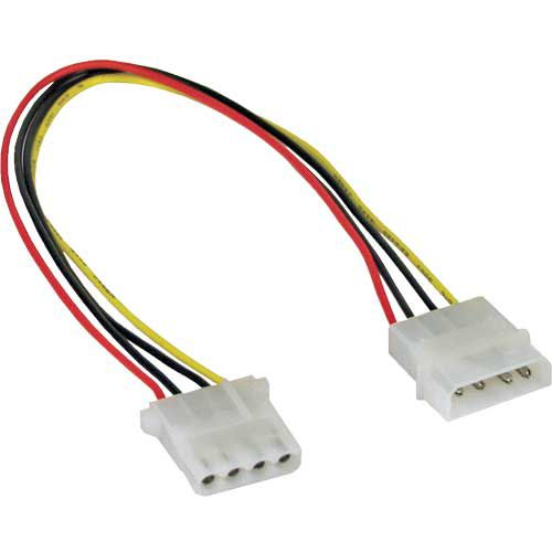 InLine 29650D strujni kabel Višebojno 1 m