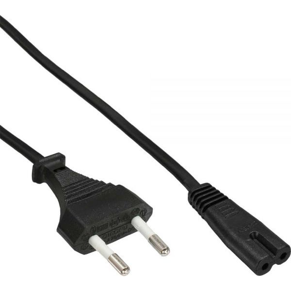 InLine 4043718083985 strujni kabel Crno 3 m CEE7/16 C7 spoj
