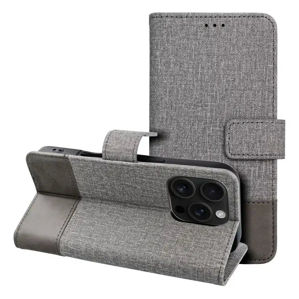 GOMMA Book preklopna futrola za Xiaomi Redmi NOTE 14 PRO 5G / Redmi NOTE 14 PRO PLUS 5G siva