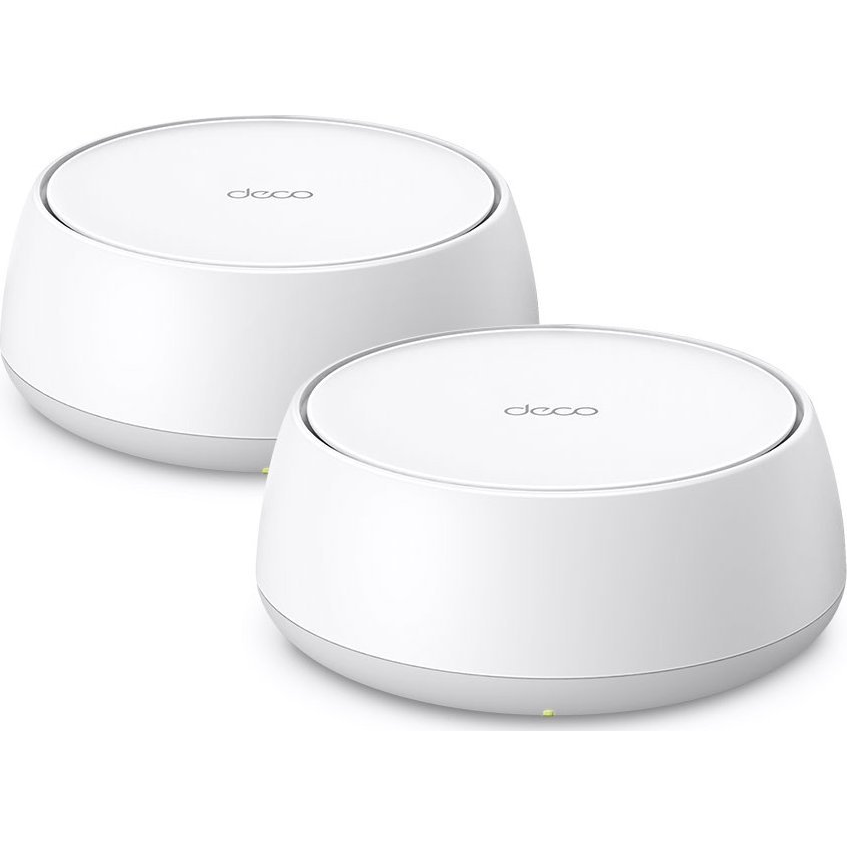 TP-Link DECO BE25(1-PACK) mesh Wi-Fi sustav Dvofrekvencijski (2,4 GHz / 5 GHz) Wi-Fi 7 (802.11be) Bijelo 2 Unutarnji