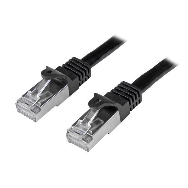 StarTech.com N6SPAT5MBK kabel za umrežavanje Crno 5 m Cat6 SF/UTP (S-FTP)