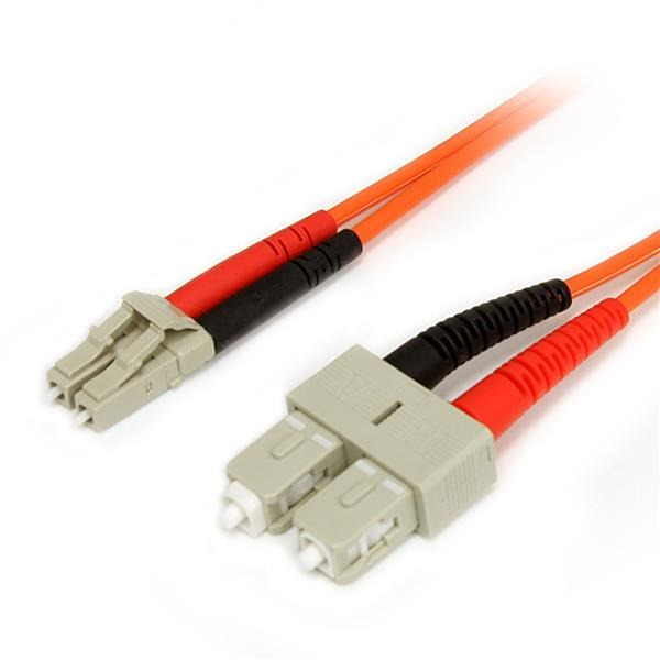 StarTech.com FIBLCSC3 optički kabel 3 m LC SC OM1 Narančasto