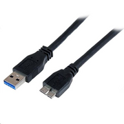StarTech.com USB3CAUB1M USB kabel 1 m USB 3.2 Gen 1 (3.1 Gen 1) USB A Micro-USB B Crno