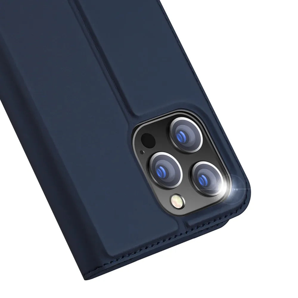 DUX DUCIS Skin Pro – Glatka kožna maska za Apple iPhone 15 plava