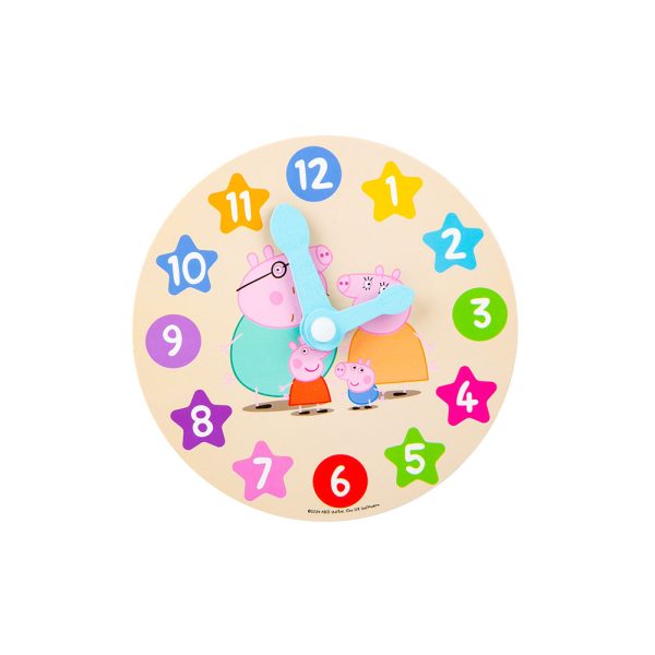 Drveni sat Peppa Pig Prijatelji