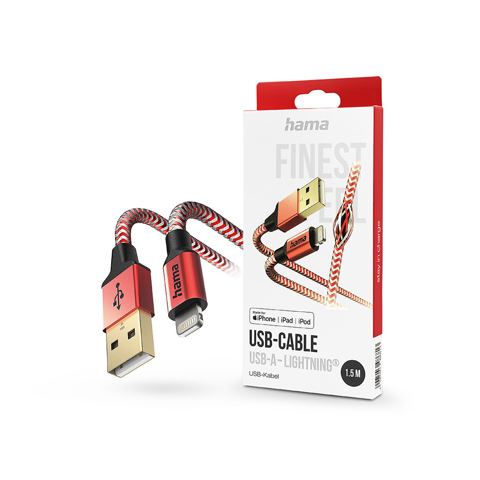 Hama Reflective 1,5 m Crveno