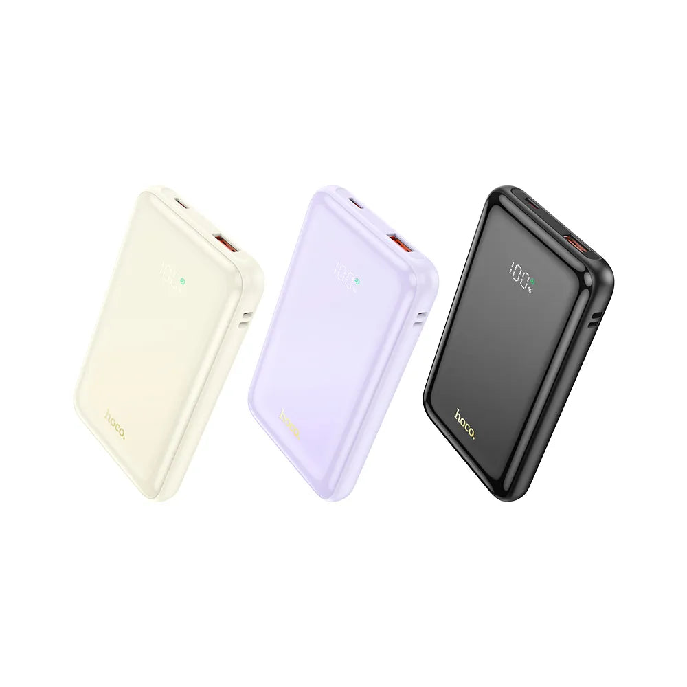 HOCO powerbank 10.000 mAh PD QC3.0 3A 22.5W Q21 crni