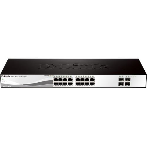 D-Link DGS-1210-28 Upravljano L2/L2+ 1U Crno