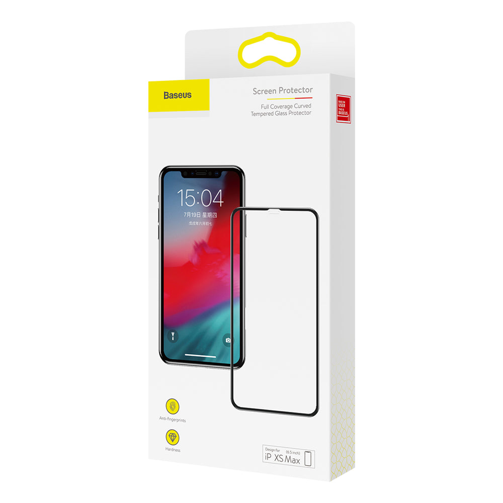Baseus 3D zaštitnik zaslona od kaljenog stakla za iPhone 11 Pro Max / iPhone XS Max