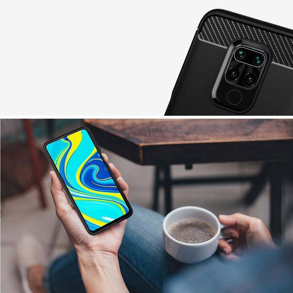 Maskica Carbon Case za Xiaomi Redmi 10X 4G / Xiaomi Redmi Note 9