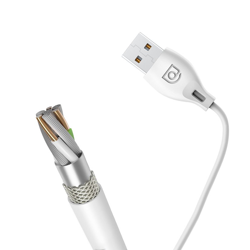 Lightning kabel Dudao 2.1A 2m