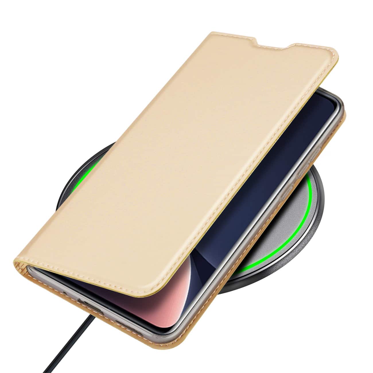 DUX DUCIS SKIN PRO PREKLOPNA FUTROLA ZA XIAOMI 12 PRO ZLATNA