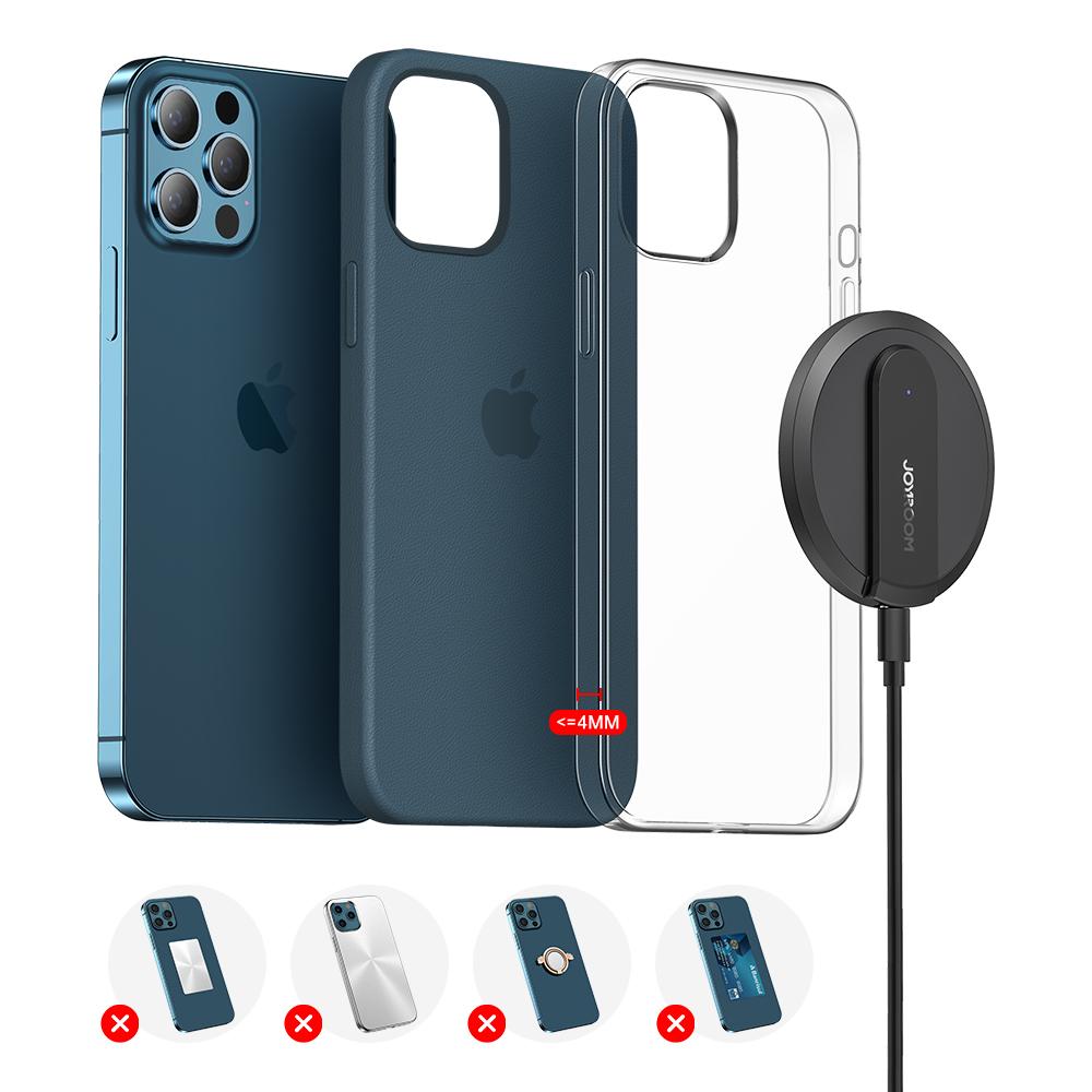 Joyroom bežični Qi punjač 15 W za iPhone (kompatibilan s MagSafe -om) + USB kabel tipa C