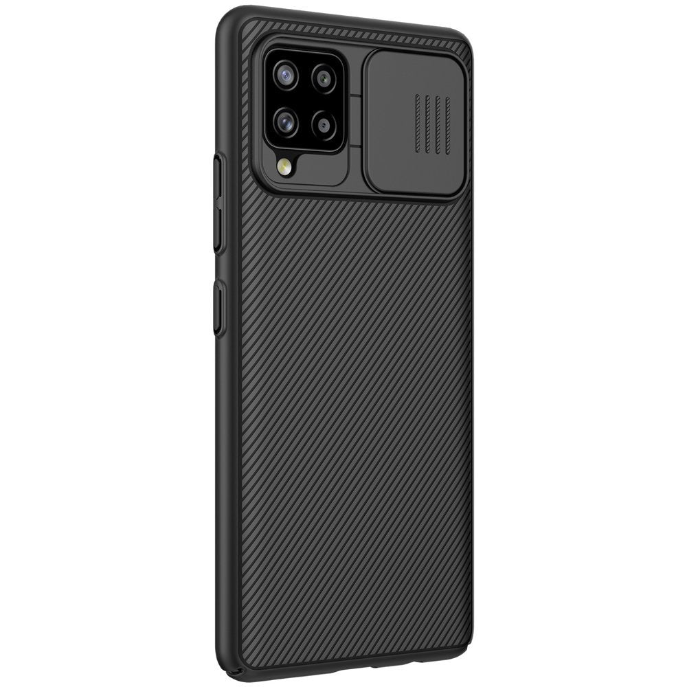 Nillkin CamShield Pro Izdržljiva maska sa zaštitnim štitnikom za kameru za Samsung Galaxy A42 5G crna