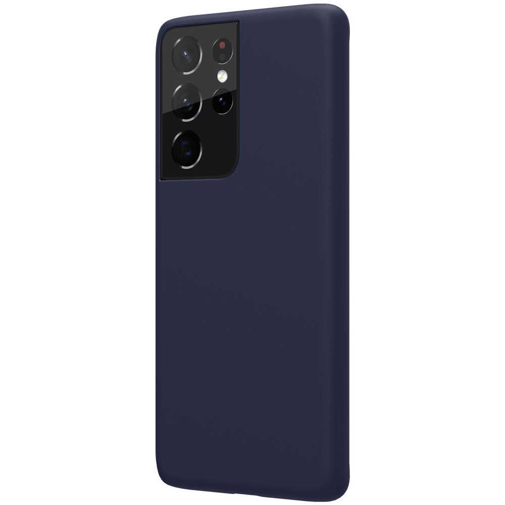 Nillkin Flex Pure Pro Liquid silikonska maska za Samsung Galaxy S21 Ultra 5G plava