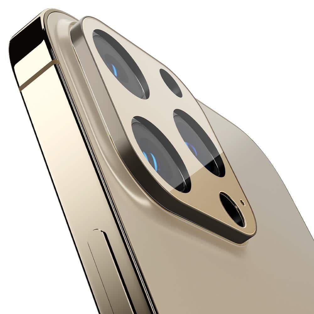 SPIGEN OPTIK.TR ZAŠTITNIK ZA KAMERU 2 kom ZA IPHONE 13 PRO / 13 PRO MAX ZLATNA MASKA