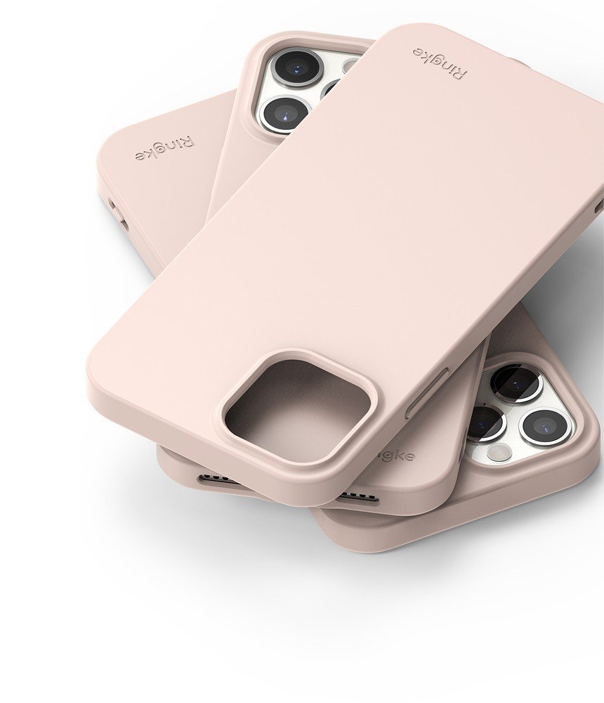 Ringke Air S Ultra-Tanka maskica za iPhone 12 Pro / iPhone 12 pink