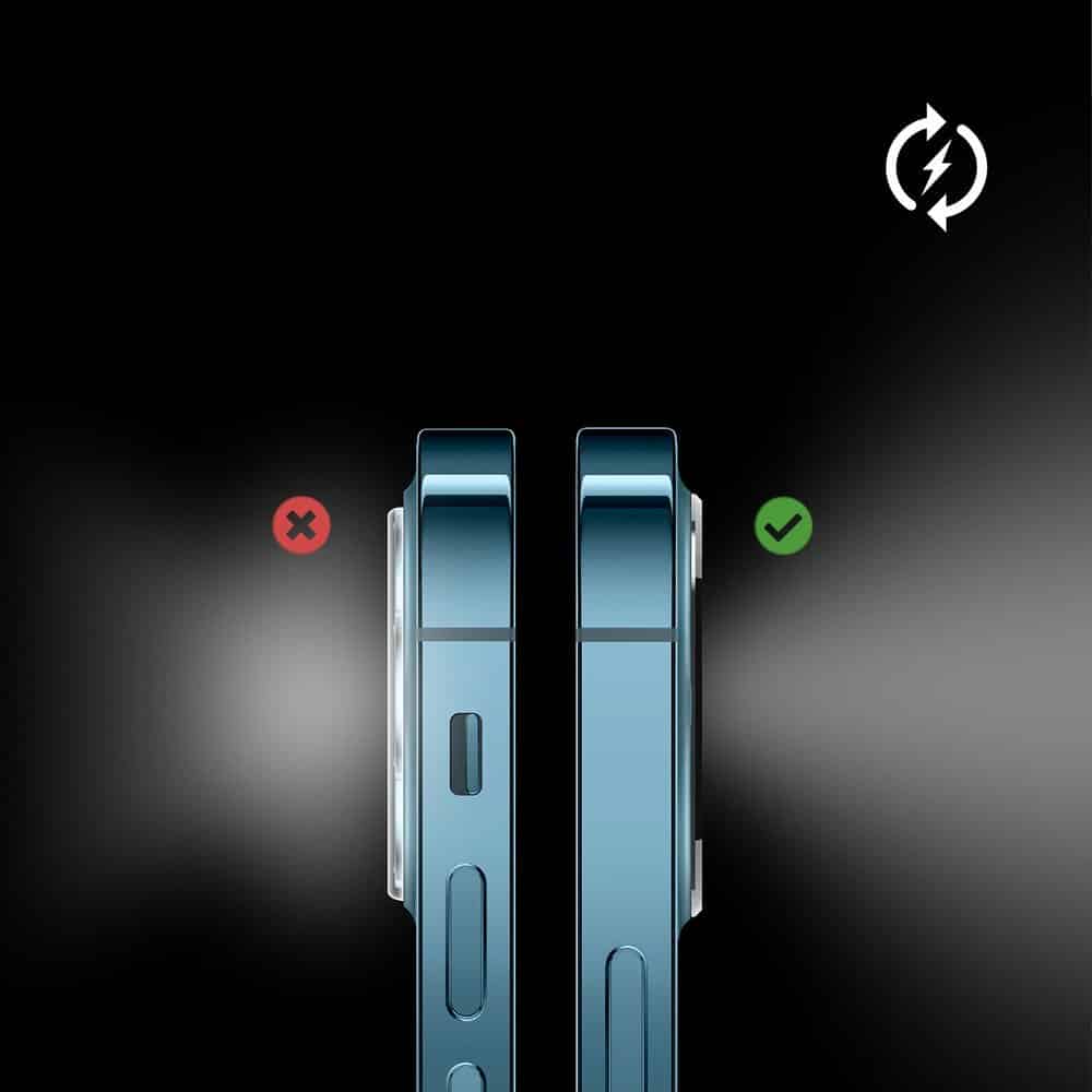Ringke Camera Styling super izdržljiva zaštita za stražnju kameru iPhone 12 Pro srebrna