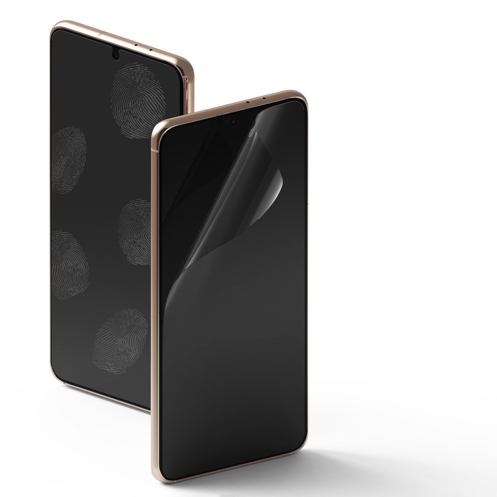 Ringke Easy Flex 2x képernyővédő nedves telepítéshez a Samsung Galaxy S21+ ( S21 Plus ) 5G-hez