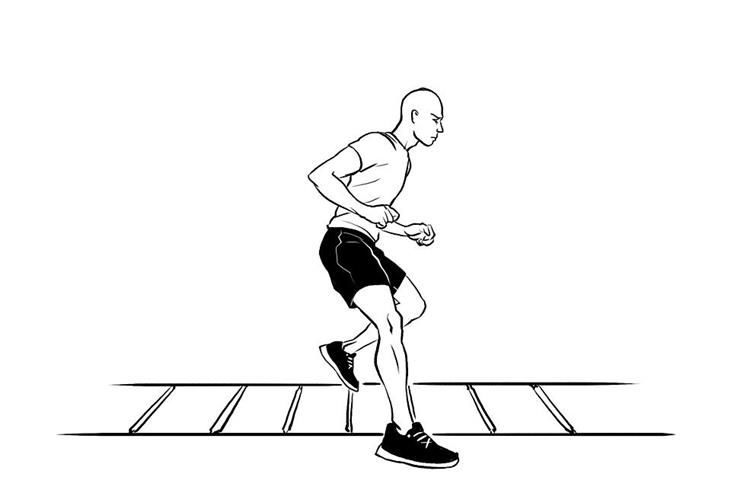Ljestve za trening - 6 metara