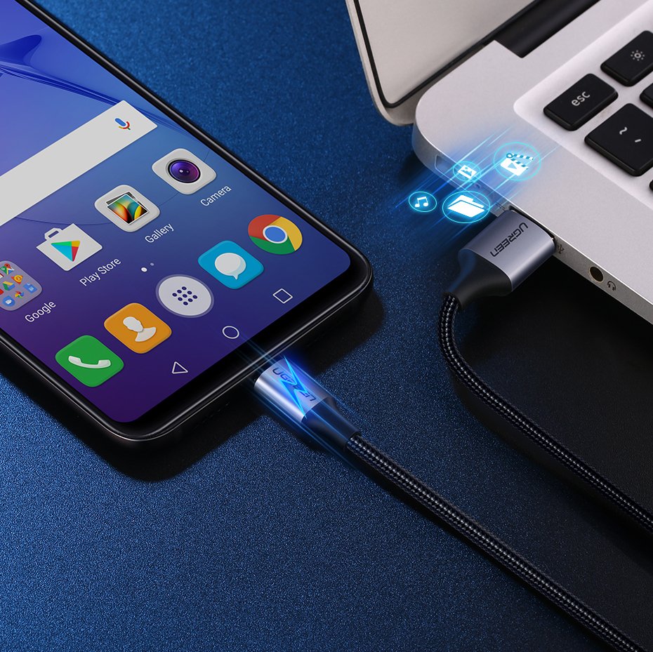 Ugreen USB - USB Micro kabel -50 cm