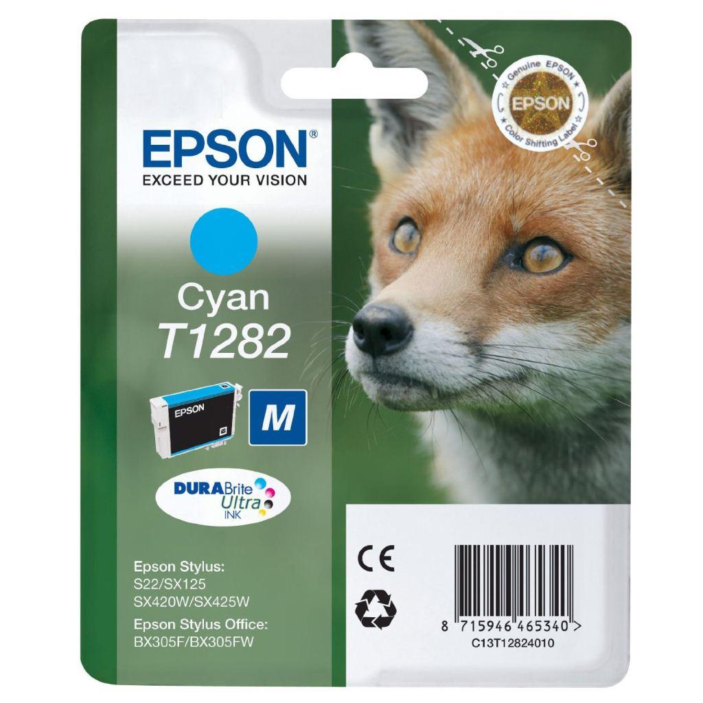 Epson Fox T1282 spremnik s tintom 1 kom Original Plavo