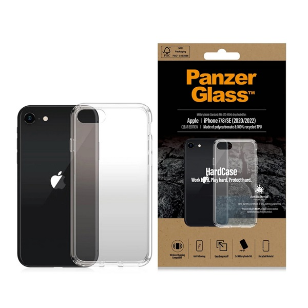 PanzerGlass ® HardCase iPhone SE (2020/2022) | 7 | 8 maska za mobitel Poklopac Prozirno