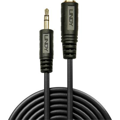 Lindy 35653 audio kabel 3 m 3.5mm Crno